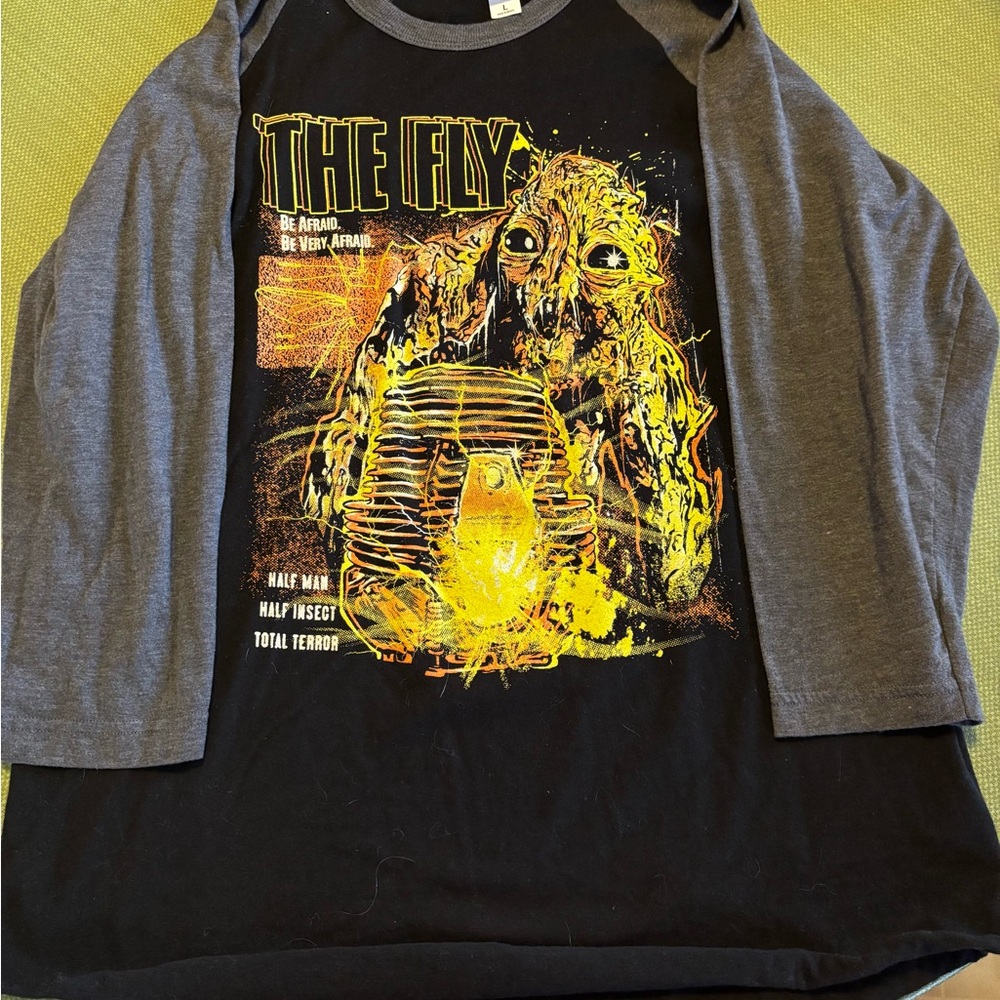 The Fly movie 3/4 sleeve jersey